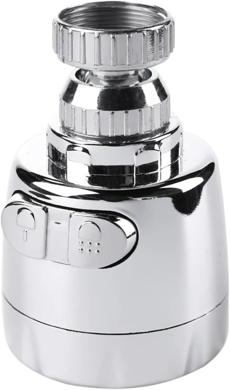 2/3 Modes Universal Kitchen Faucet Adapter 360° Rotation Faucet Filter Extenders Kitchen Gadgets Spray(2 Mode-Short)