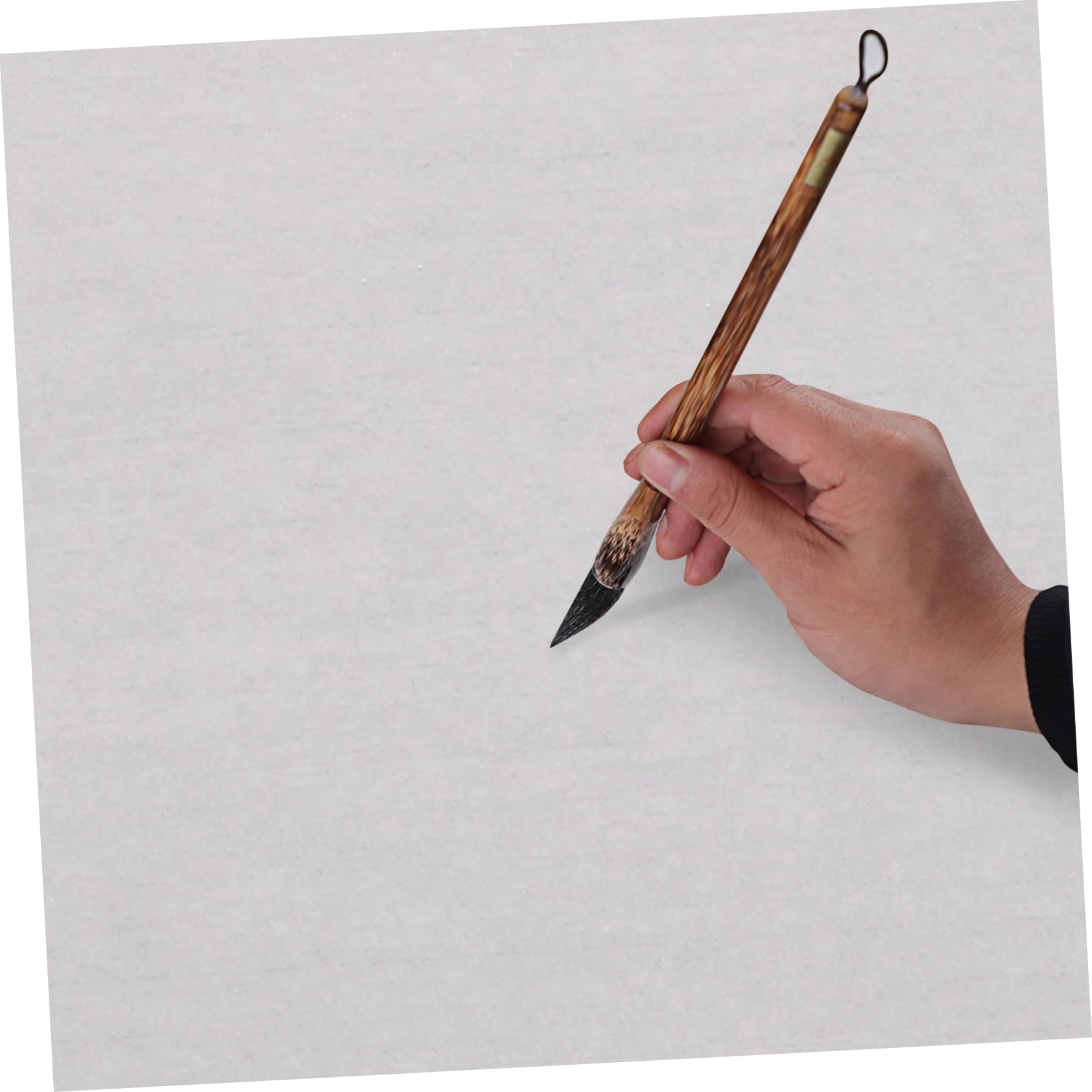 SEWOART Papel de Arroz Engrosado para Caligrafía China, 100m, Blanco, Apto para Tinta, Adecuado para Practicar Escritura y Pintura