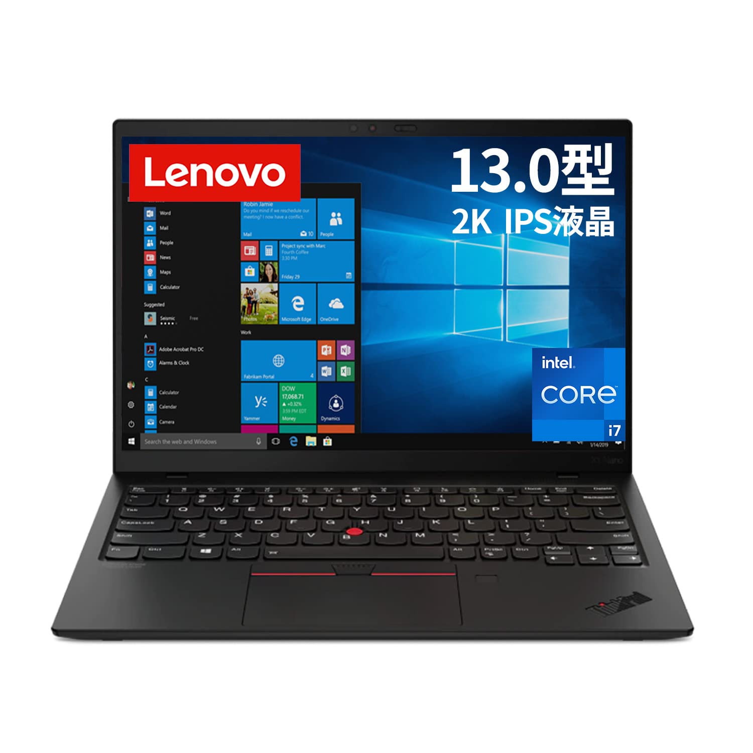Amazon.co.jp: 直販 ノートパソコン：ThinkPad X1 Nano Core i7