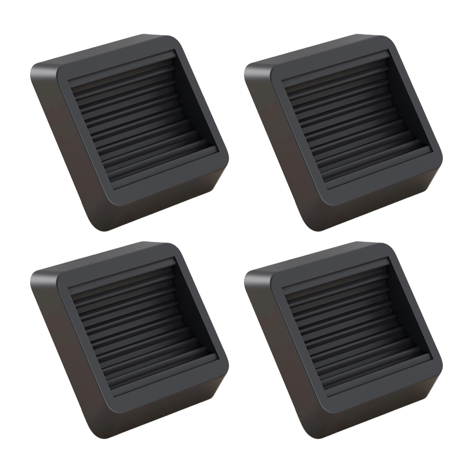 Quiet Chair Casters Pad 12.5CM Not Marring Floor Protectors Furniture Grip for Smooth Surfaces General Fit Chair Casters Stabilizers
