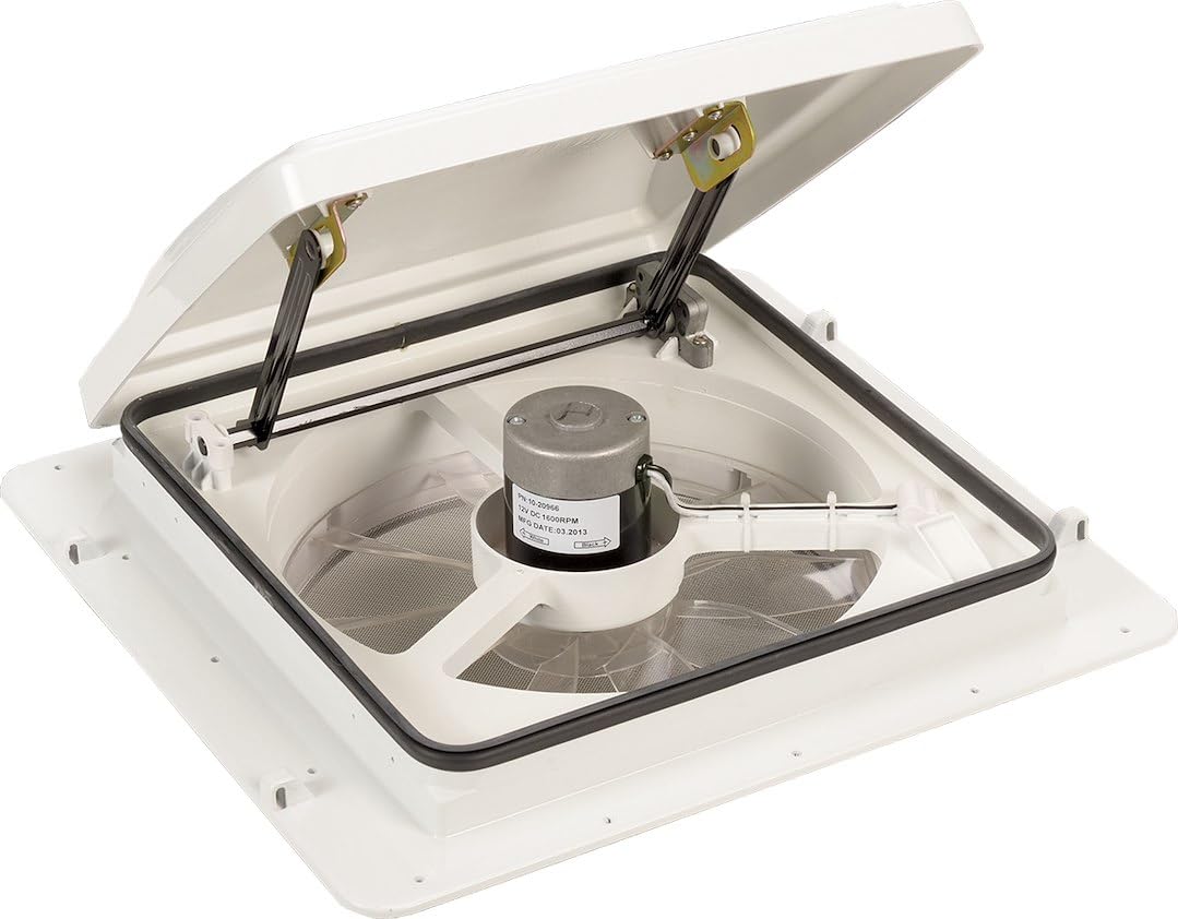 Maxxair Vent 0004002K Maxxfan Plus-4 Speed-tstat-intake/e