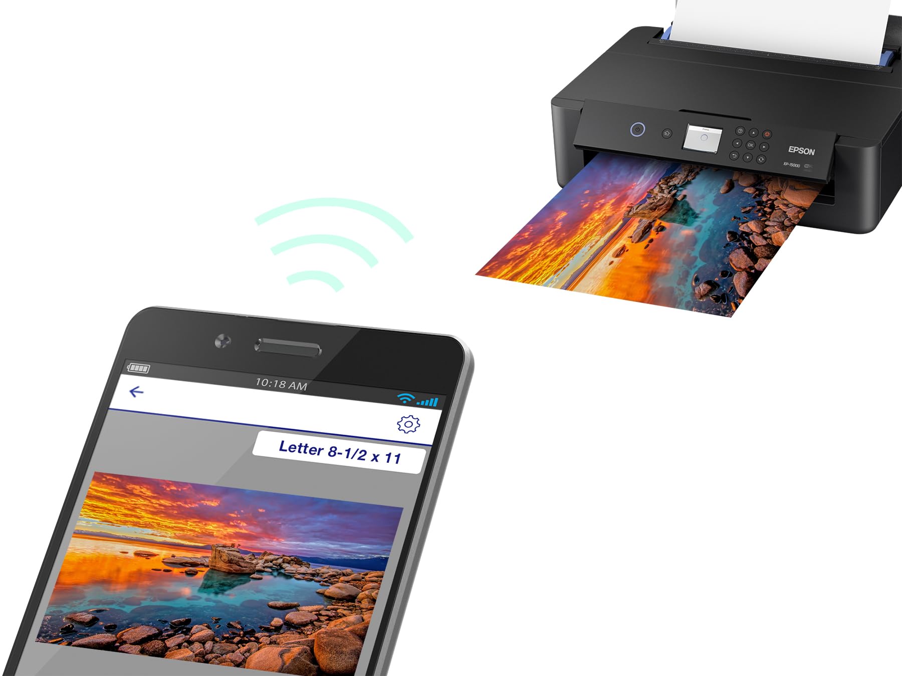 Epson Expression Photo HD XP-15000 Imprimante sans fil Color Wide Format Replenishment Replenishment Ready