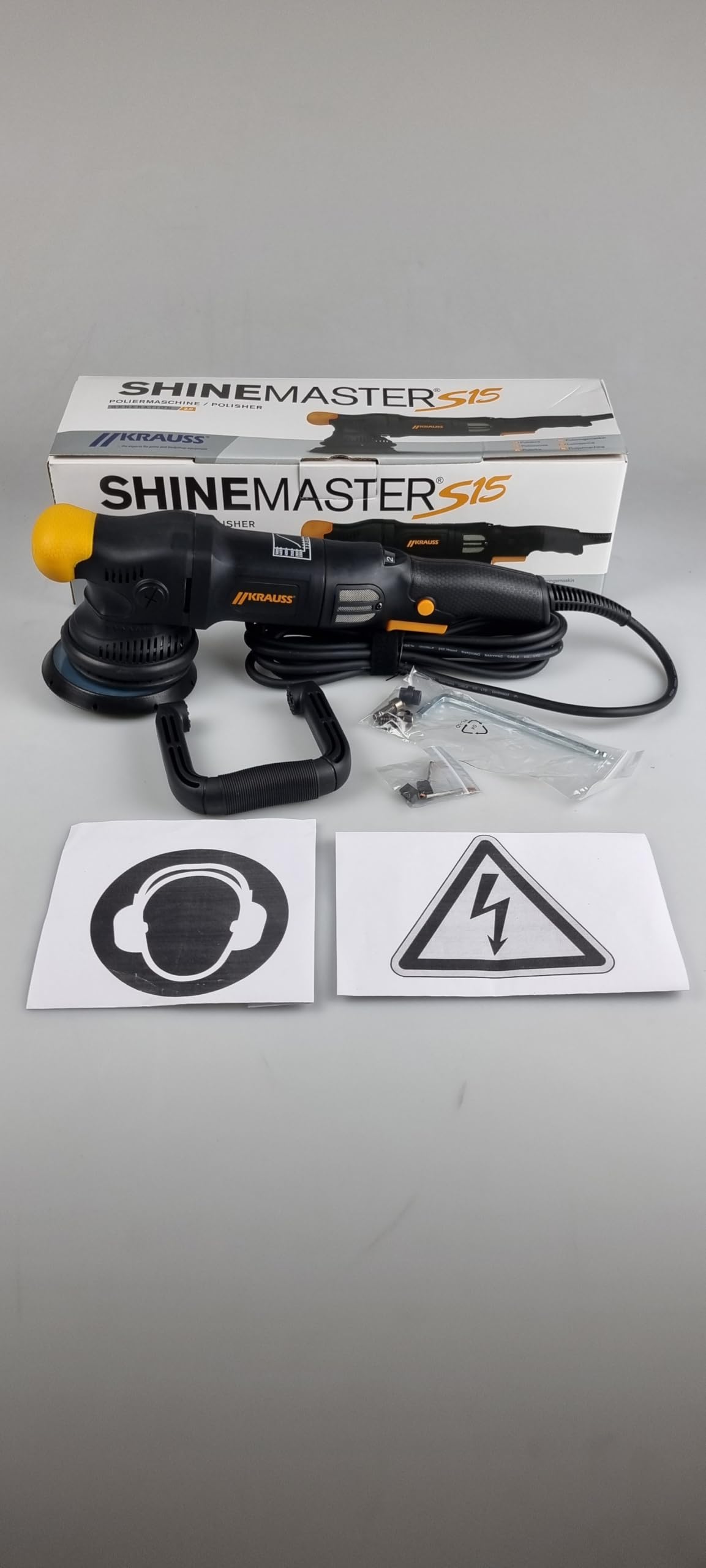 Krauss Shinemaster S15 Exzenter Poliermaschine Shine Master Polierer, S15 BUF_100.5_S15 V2