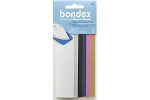 The Perfect Fix For Rips And Tears: Bondex Iron-On Mending Fabric Tape