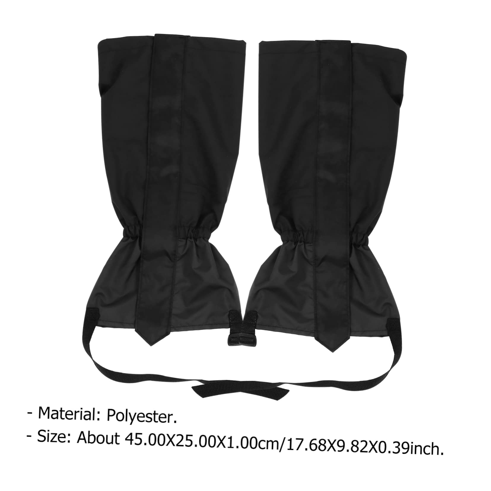 Parliky Snow Shoe Covers 1 Pair Boot Shoes Gaiters Leg Cover Foot Strap Windproof