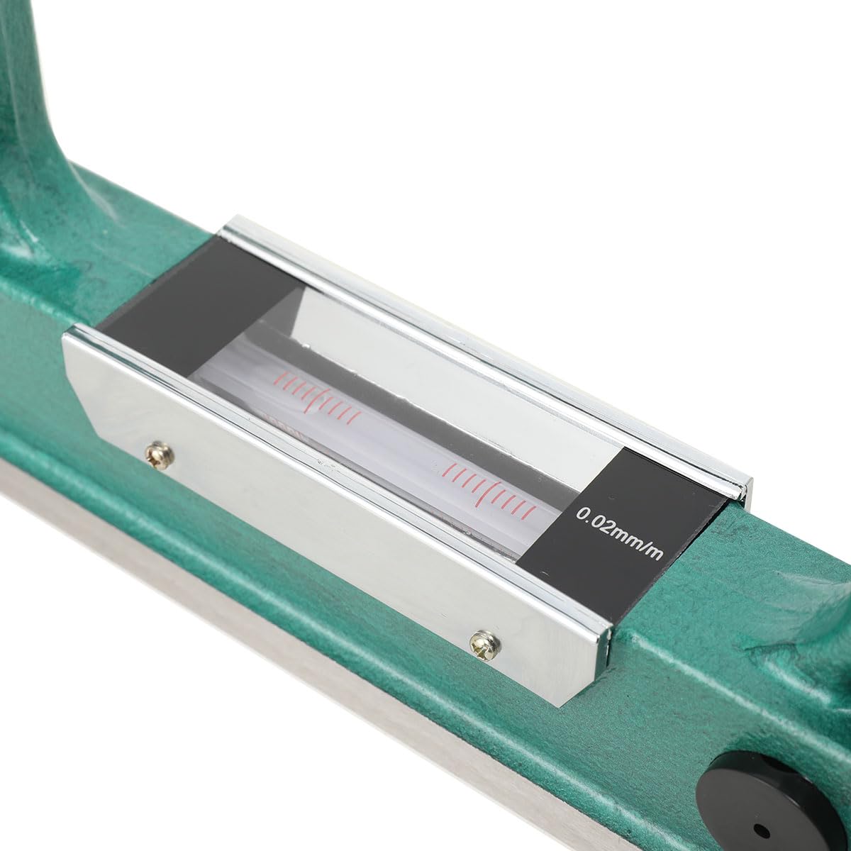 250mm Precision Level, Livello di Telaio Quadrato ad Alta Precisione 0.02mm livello di Montaggio in Acciaio Industriale, Bolla Livella con Custodia in Legno
