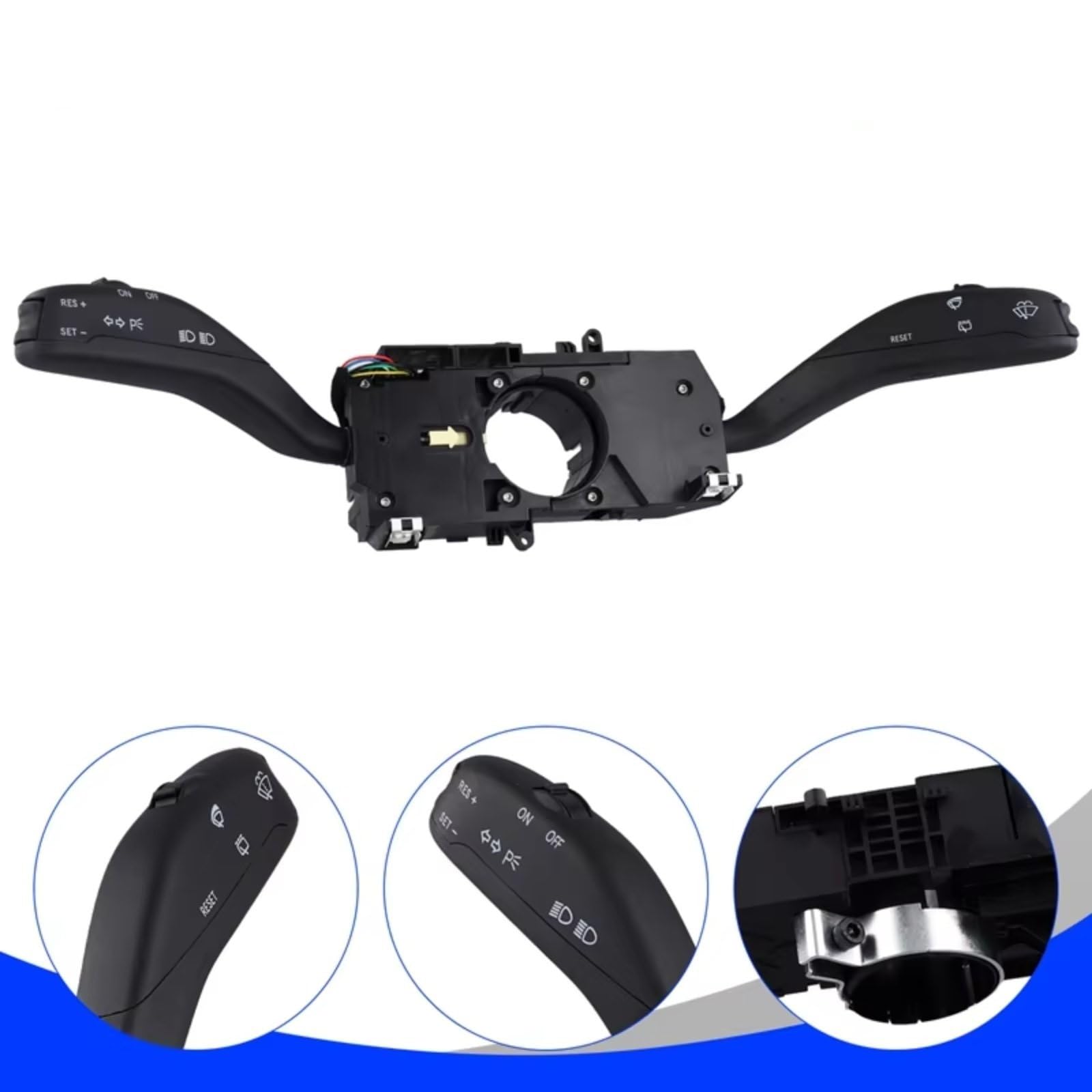 Intermitente Mando Palanca Compatible Con SEAT Para IBIZA IV 2006 2007 2008 2009 2010 OEM 6RD953503B Interruptor Combinado Intermitentes Limpiaparabrisas Repuestos