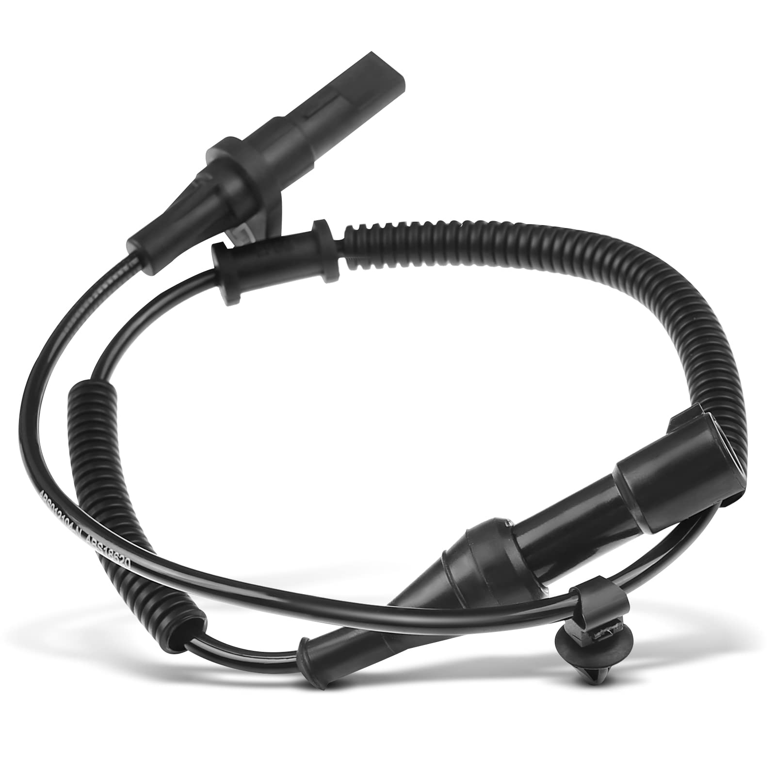 A-Premium ABS Wheel Speed Sensor Compatible with Ford Models - For Mustang 2005 2006 2007 2008 2009 2010 - Rear Driver or Passenger Side, Replace# 5R3Z2C190AA, 6R3Z2C190A