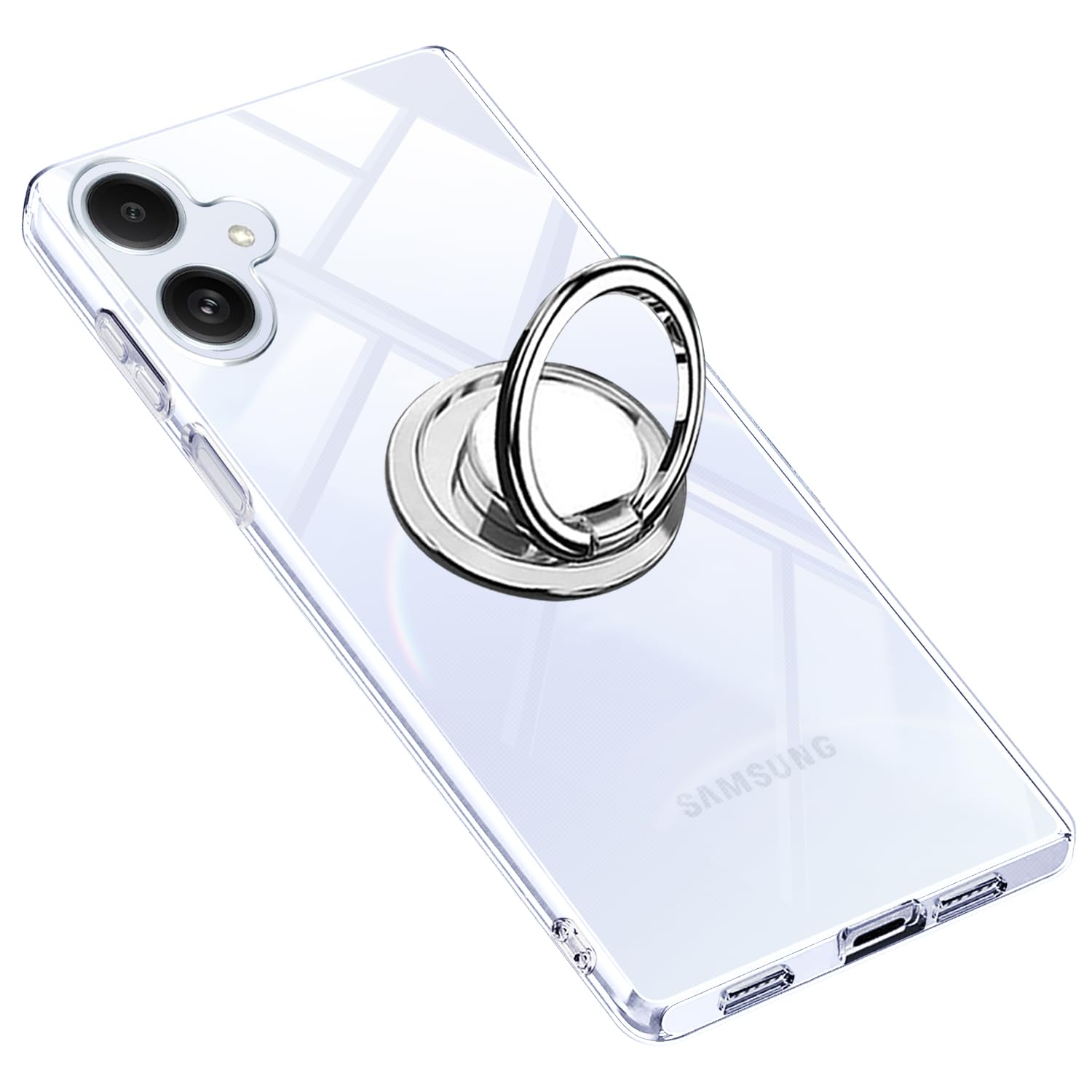 Amazon.co.jp: Galaxy A25 ケース クリア リング付き TPU ギャラクシー