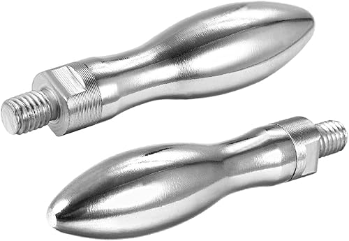 Miniatura 16 de METALLIXITY Perillas de tornillo de mango de sujeción (M10x12mm) 1 unidad, manivela de metal agarre cónico - para construcción de viviendas, máquina