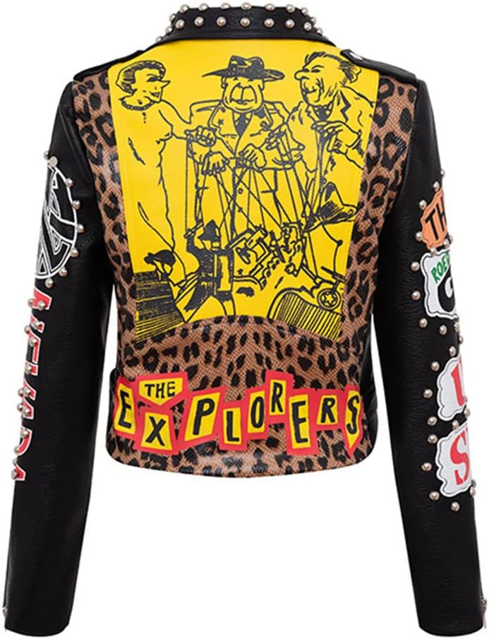 ジャケット・アウター 00s archive leopard fur riders jacket 00s archive leopard fur jacket grunge - メルカリ