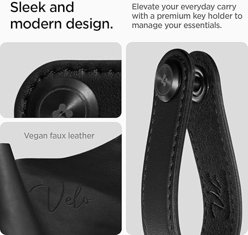 Miniatura 2 de Spigen Valentinus Pro Key Organizer Designed for AirTag Case, Holder, Keychain, Keyring Up to 5-6 Keys