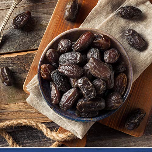 Traina Home Grown California Sun Dried California Medjool Dates - Healthy, No Added Sugar, Non GMO, Gluten Free, Kosher Certified, Vegan, Value Size (5 lbs) - Thumbnail 5