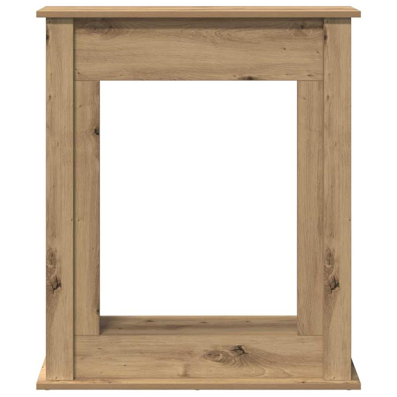 Kaminumrandung Artisan-Eiche 75x20x87,5 cm Holzwerkstoff Kaminzubeh?r Model854588