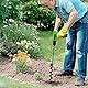 LYFETC 5x80cm Black Garten Spiralbohrer Garten Schnecken,Erdbohrer für Bohrmaschine, Pflanzbohrer, Garten Bohrer, Pflanzbohrer für Akkuschrauber, Bodenbohrer Blume Pflanzgefäße