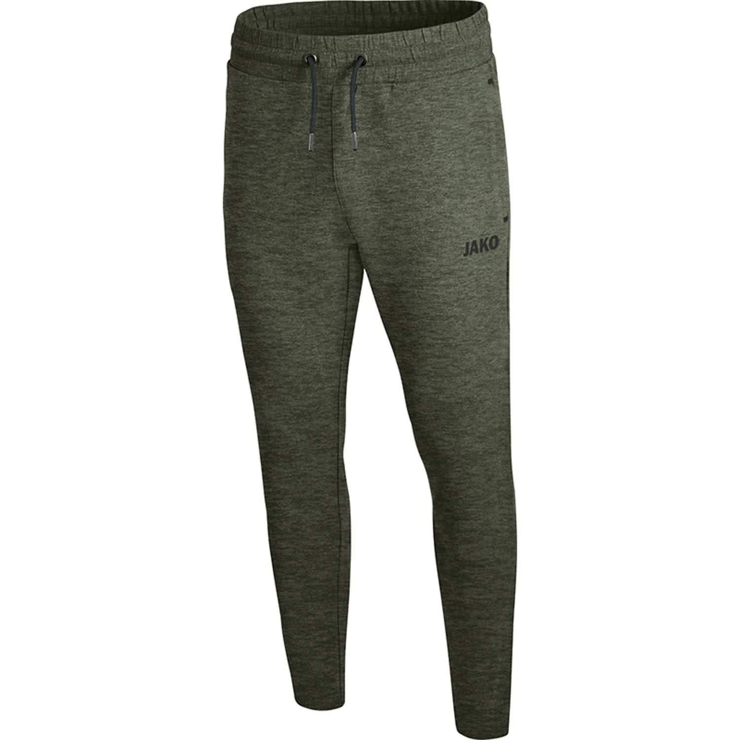 JAKO Men's Premium Basics Jogging Bottoms, Mens, Jogging Pants, 8429, Khaki Mottled, XXL