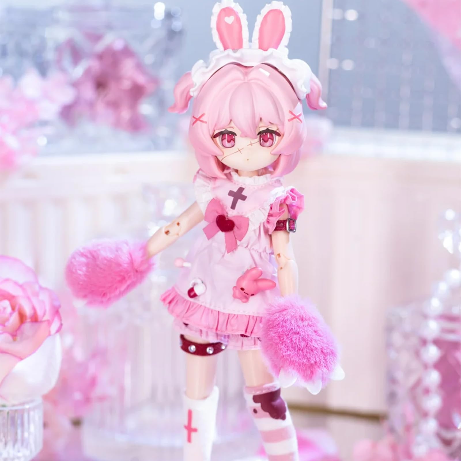 CALEMBOU BJD Blind Box, Electronic Cute Pet Series 20cm Ball Jointed Doll, Cute Dress Up Doll with Joints, Collection Action Figure Toys, Gift for Girls Boys (): Electronic Cute Pet-1pc