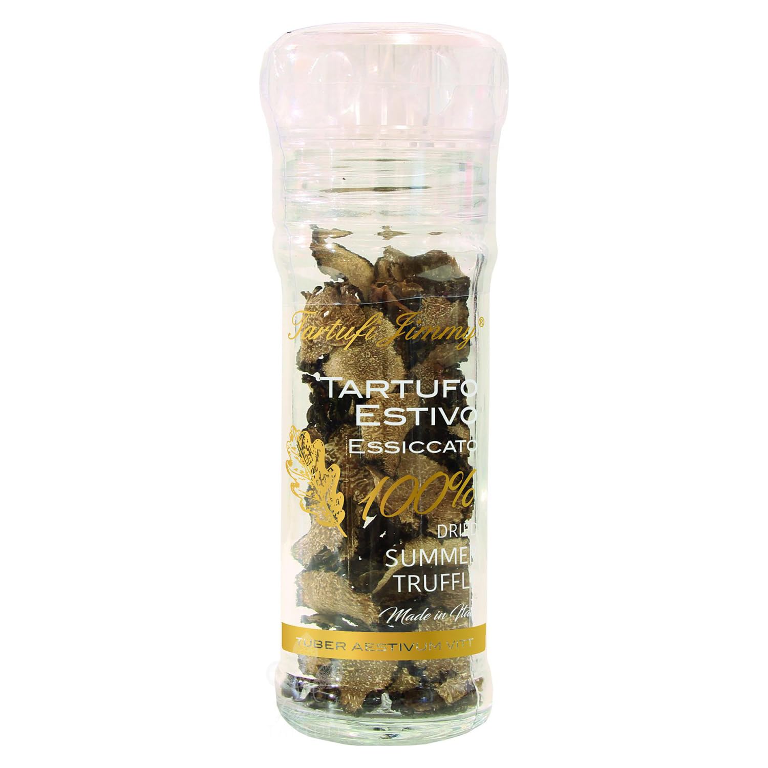 Petali di Tartufo Estivo Disidratato | Condimento Gourmet, Naturale e Senza Additivi | Tartufo Estivo Essiccato a Fette con Macinino | Fette di Tartufo Nero Estivo | Made in Italy