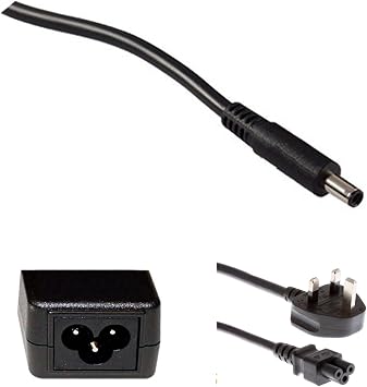 Dell 65W Replacement AC adapter for P/N: GRPT6, 450-AECO, RWHHR, 492-BBME, G6J41, 0G6J41, MGJN9, 43NY4, HA65NS5-00, A065R073L 0JT9DM JT9DM 0KXTTW KXTTW OKXTTW