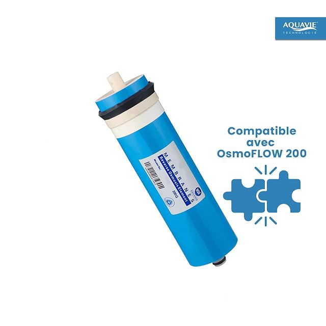 Foto 2 de 5 de Aquavie Technology - Membrana de repuesto para sistema de ósmosis inversa (200G) - 750L/día