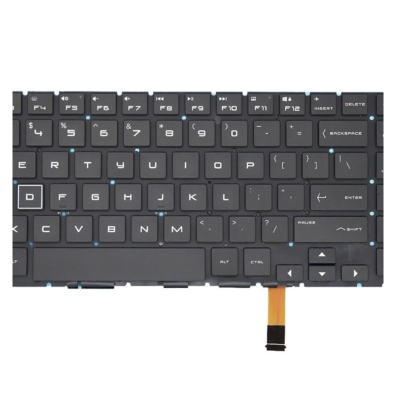 Retroilluminazione RGB USA, compatibile con HP, OMEN 15-DH 15-DC
