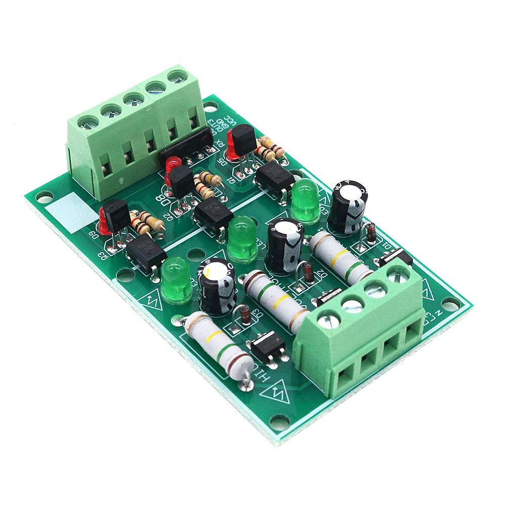 DollaTek 3-Kanal-Optokoppler-Isolationsmodul, AC 220V-Isolierplatinen-Testmodul ohne Leiterplatten-AC-Erkennungsmodul