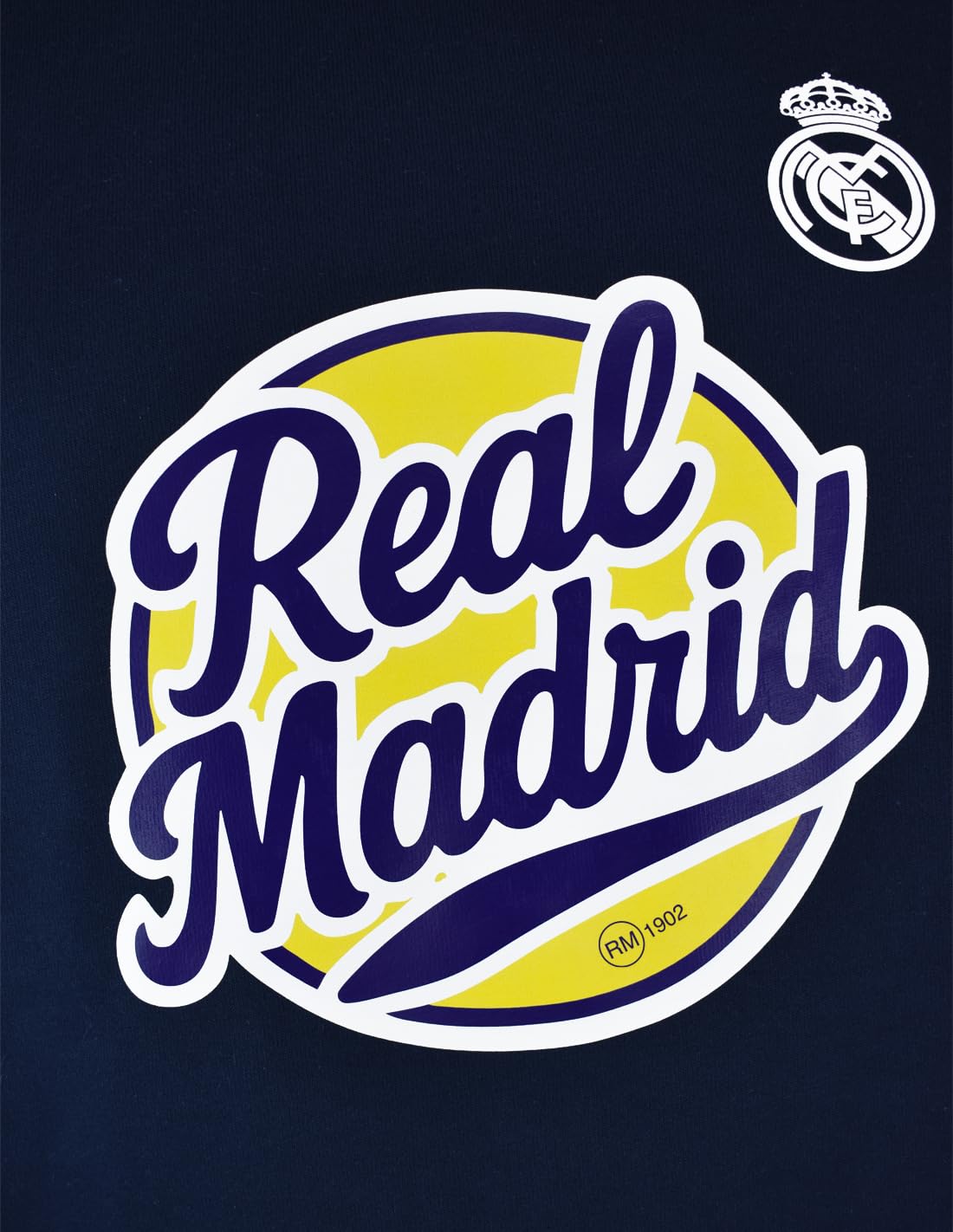 Sudadera Navy - Real Madrid CF Logo 1902 - Official Licensed Product