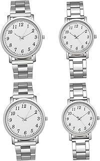 4 Peças Relógio De Casal Relógio De Pulso Digital Relógio De Exercício Casais Presentes Presente Para Casais Relógios Casuais Masculinos Femininos Relógios Amantes De Vidro