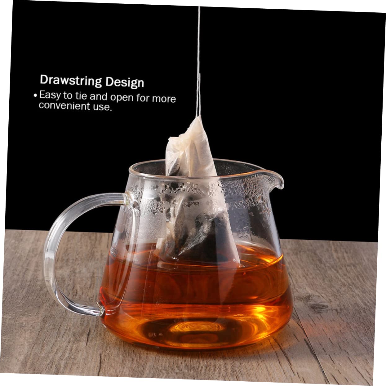 MAGICLULU 600piezas Bolsas De Té Vacías Cordón Filtros De Papel Para Infusiones Para Té Suelto y Diseño Práctico y Duradero