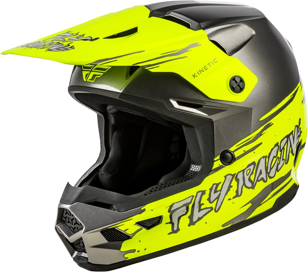 Fly Racing Youth Kinetic Surge Helmet - Riding Helmet for Dirt Bike, MTB, BMX and Motorcycle Riding