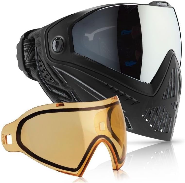 Dye i5 Paintball Goggle (Onyx with HD Thermal Lens Combo)