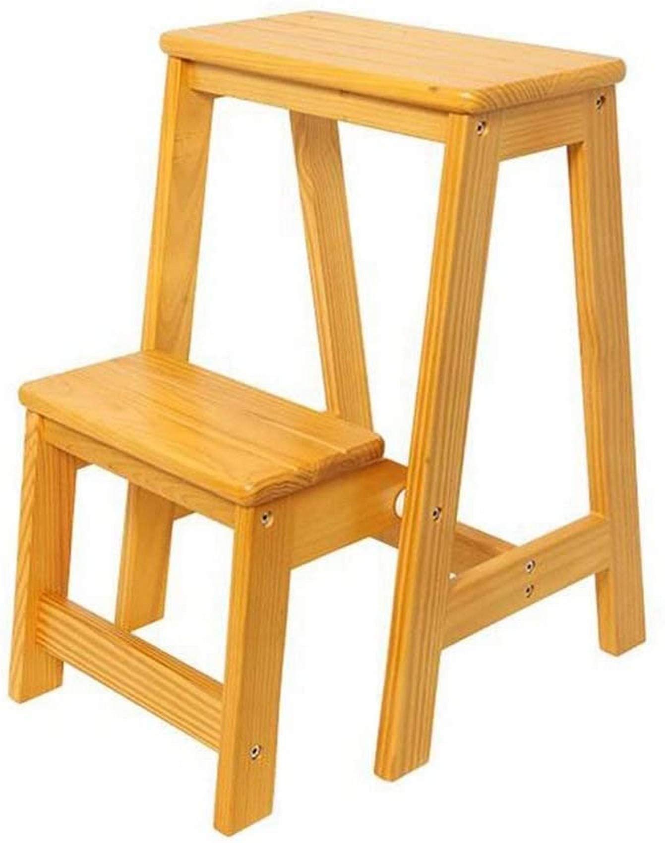 Escalones plegables y taburete multifuncional de pasillo para cambiar zapatos