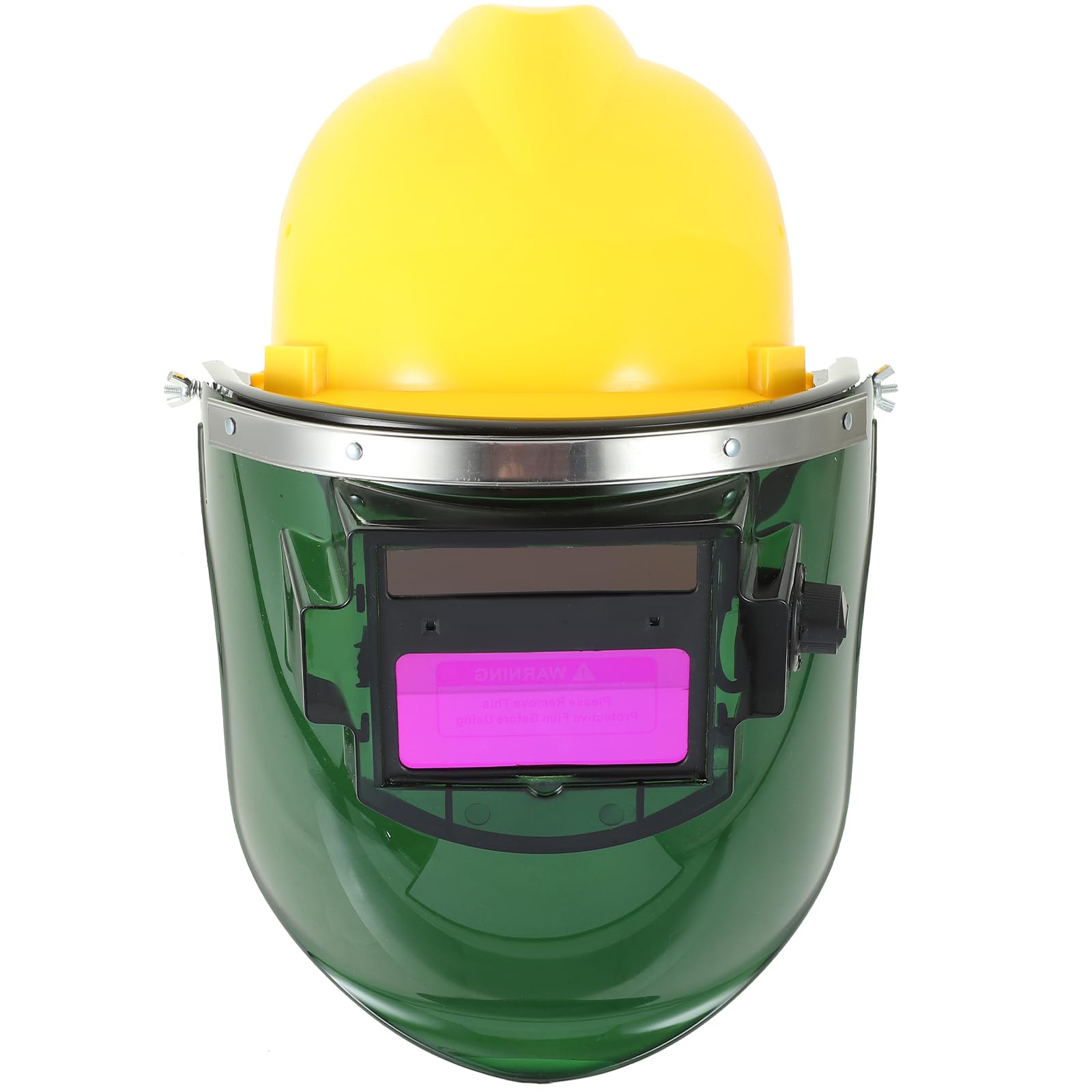 Dimmbare Schweißermaske mit Schutzhelm, 1 Satz, 9-13 Stufen