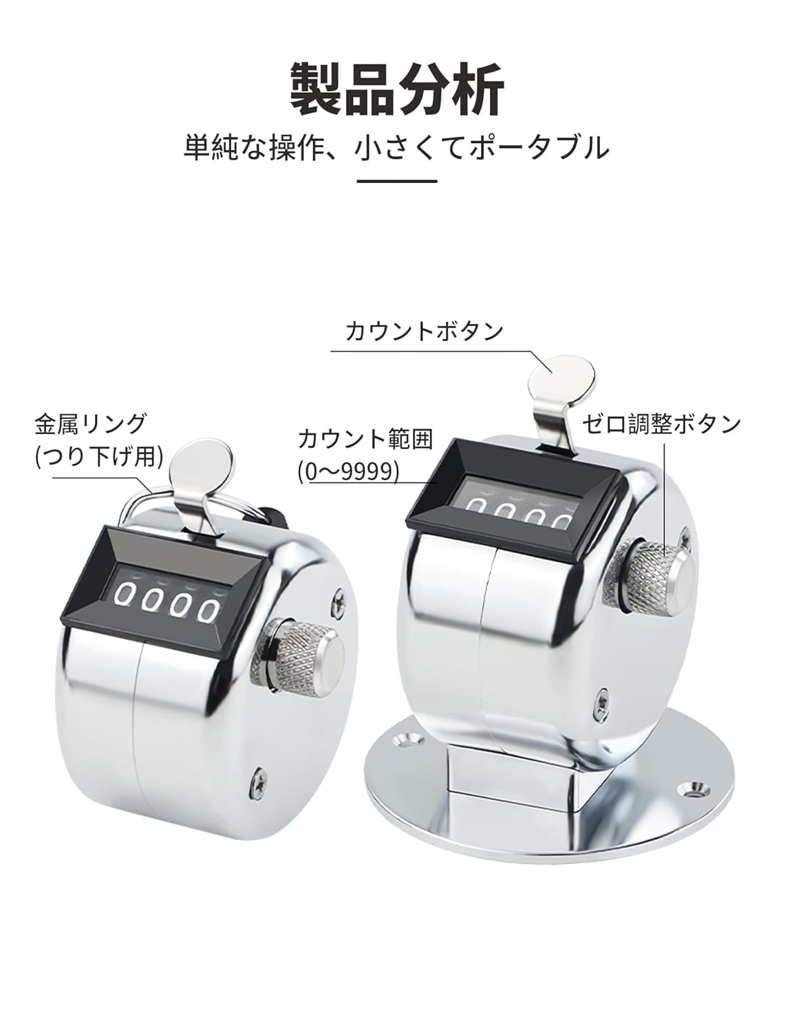 Amazon | IYTYZFOROVE カウンター 数取り器 カウンター 手持ち