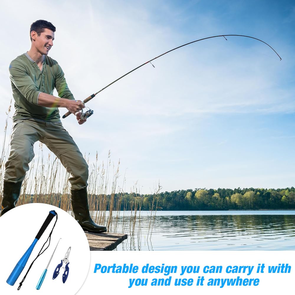 Attrezzatura Pesca Invernale Set Di 3 Punte Da Ghiaccio Con Gancio Per Pesca Invernale - Attrezzi Rapid-Set Set Pesca Invernale - 2