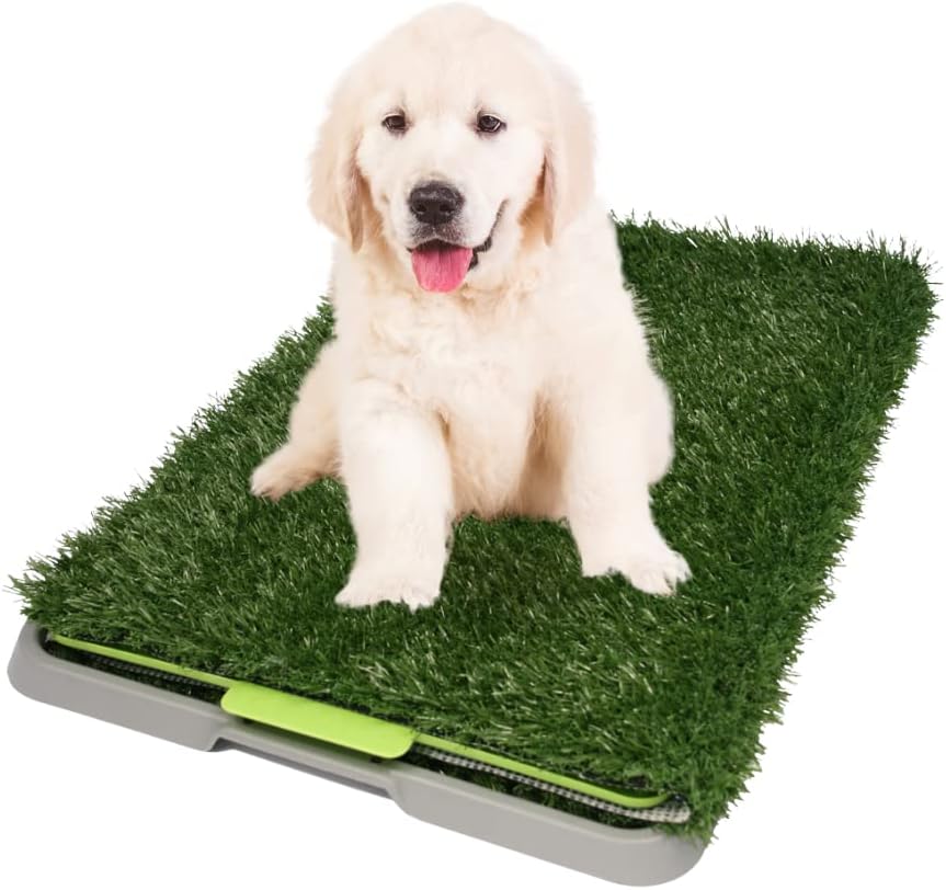 Fancy Pets Dry Pet Doggie Grass Tapete Entrenador para Perro Tamaño