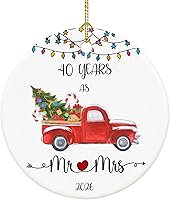 Vista 12 de Adorno para la primera Navidad del bebé 2025, adorno de mi primera Navidad 2025, adornos de Navidad para bebés de 2.9 pulgadas, decoración colgante