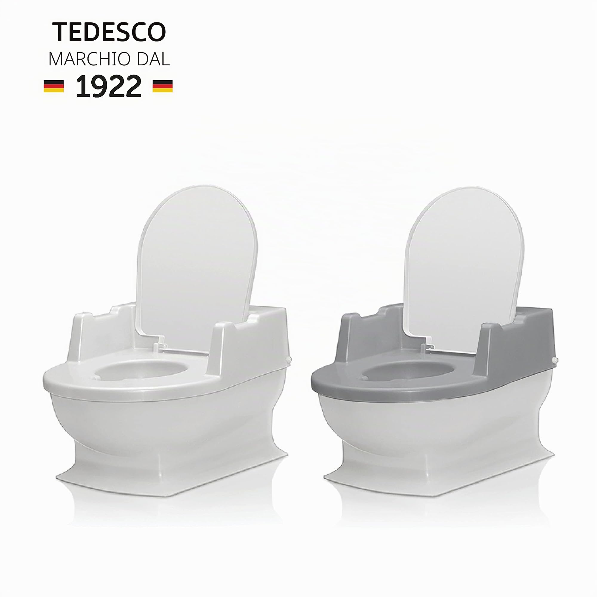 Reer SitzFritz - WC per bambini, vasino e vasino, colore: Bianco