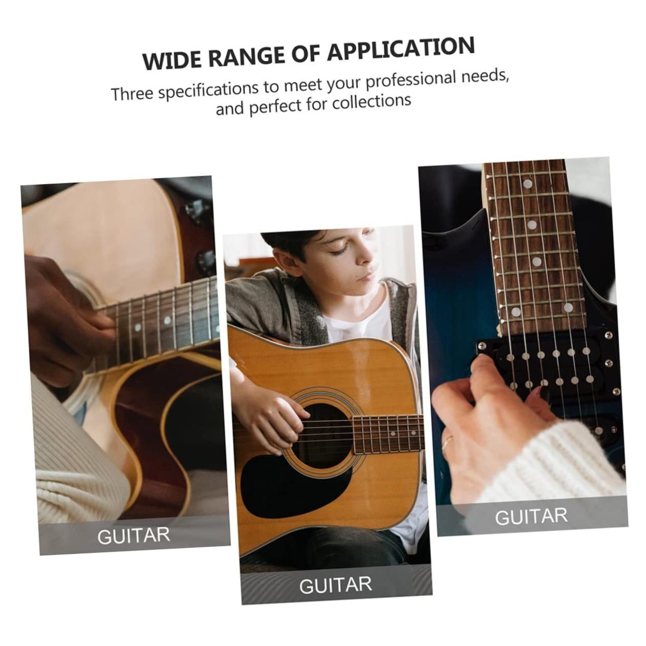 ibasenice 6piezas Cubierta Antideslizante para Púas De Guitarra Accesorios De Aprendizaje para Guitarristas Entrenador De Dedos para Guitarra Soporte Práctico para Principiantes
