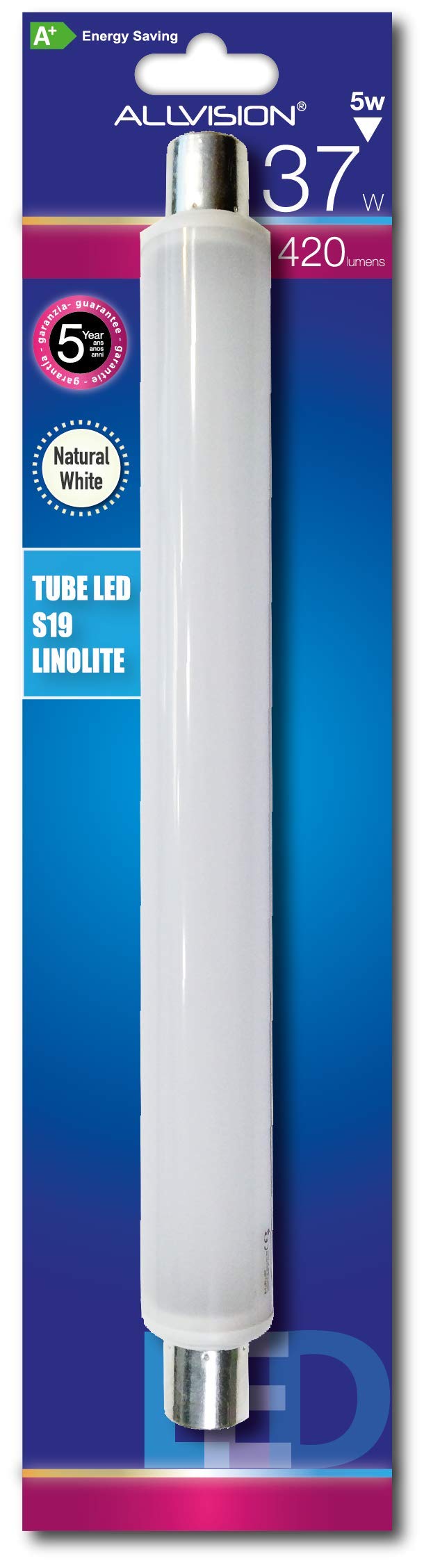 LED Tube Light S19 Hot [Energy Class A+]