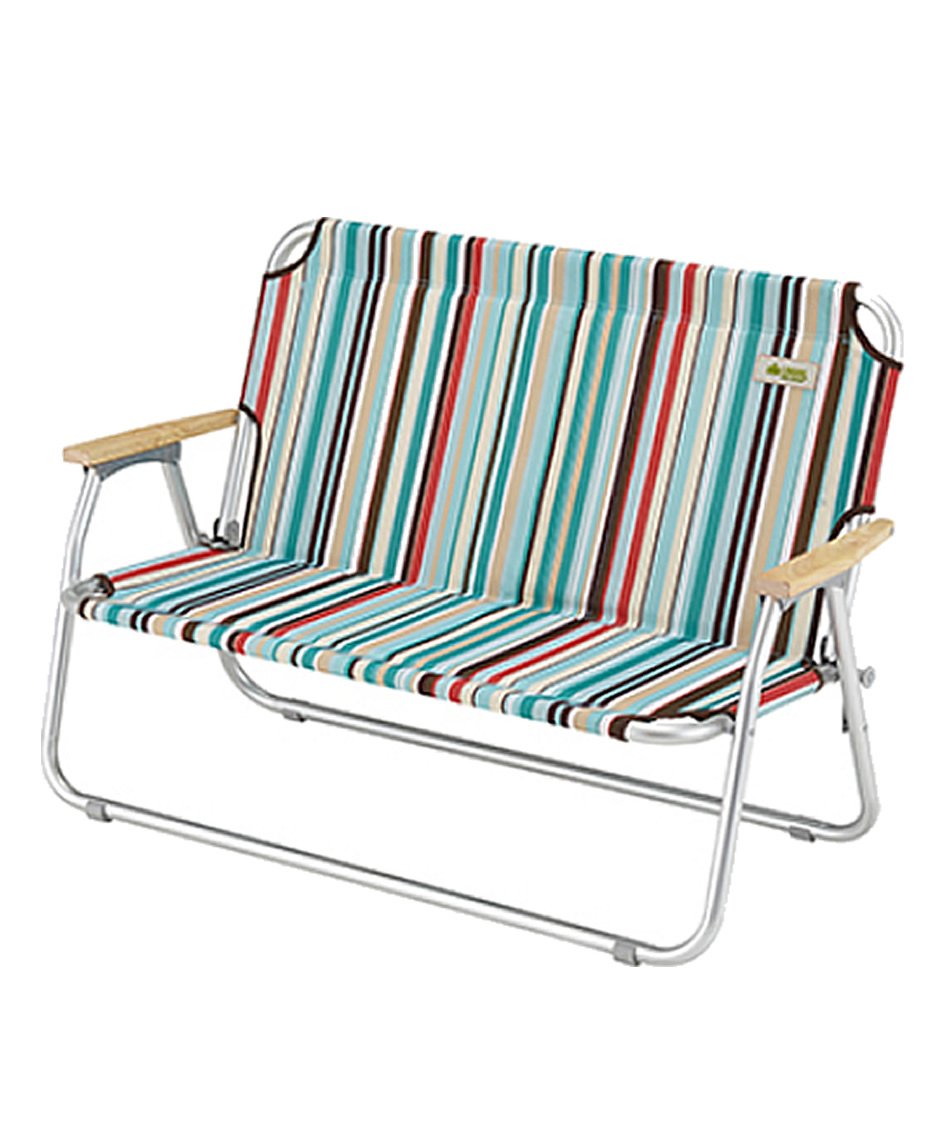 Amazon.co.jp: ロゴス アウトドアチェア チェアforツー(ストライプ