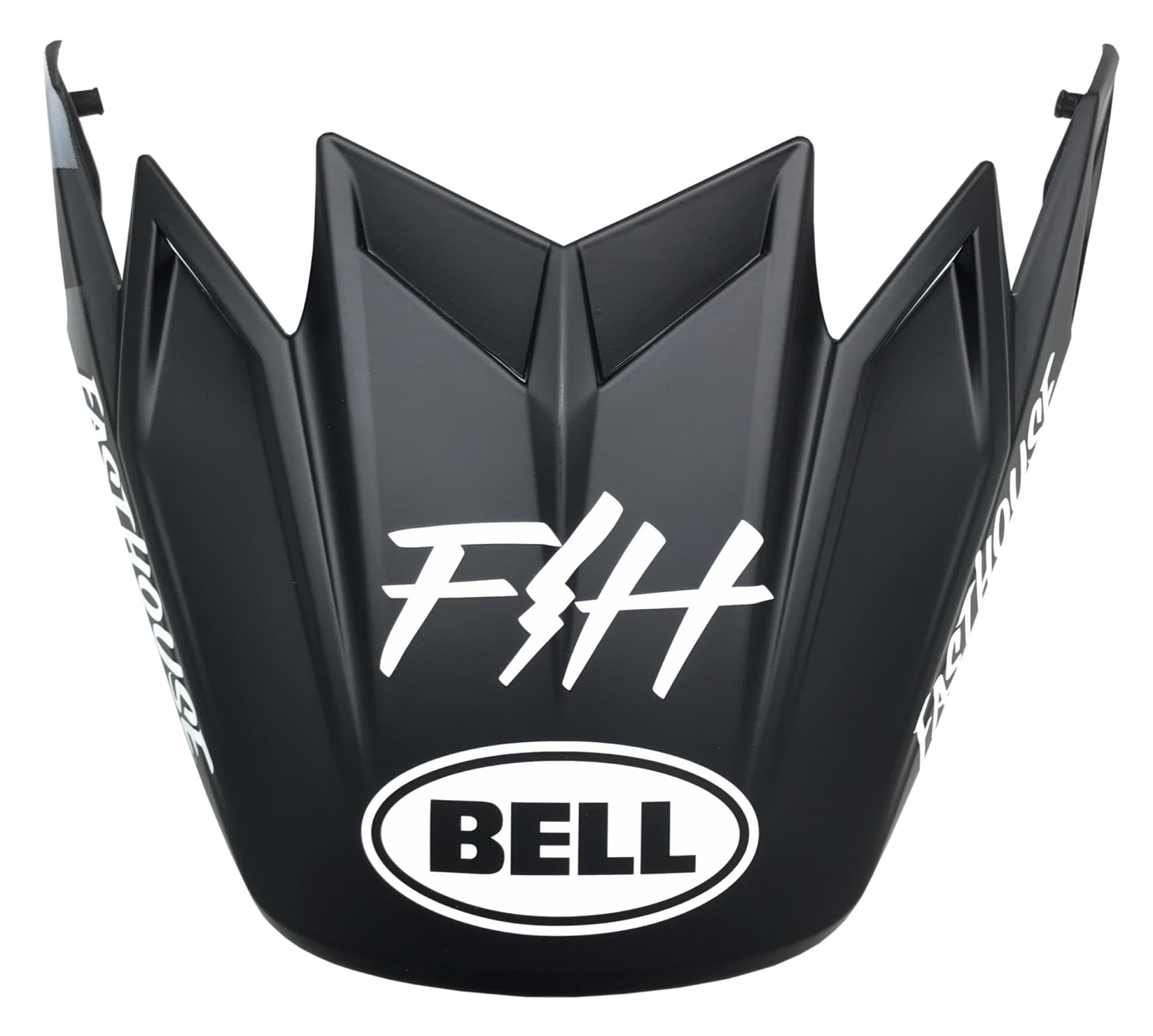 Bell Helmets Visor for Moto-9S Flex Fasthouse MC Core Helmets - Matte Black/Yellow