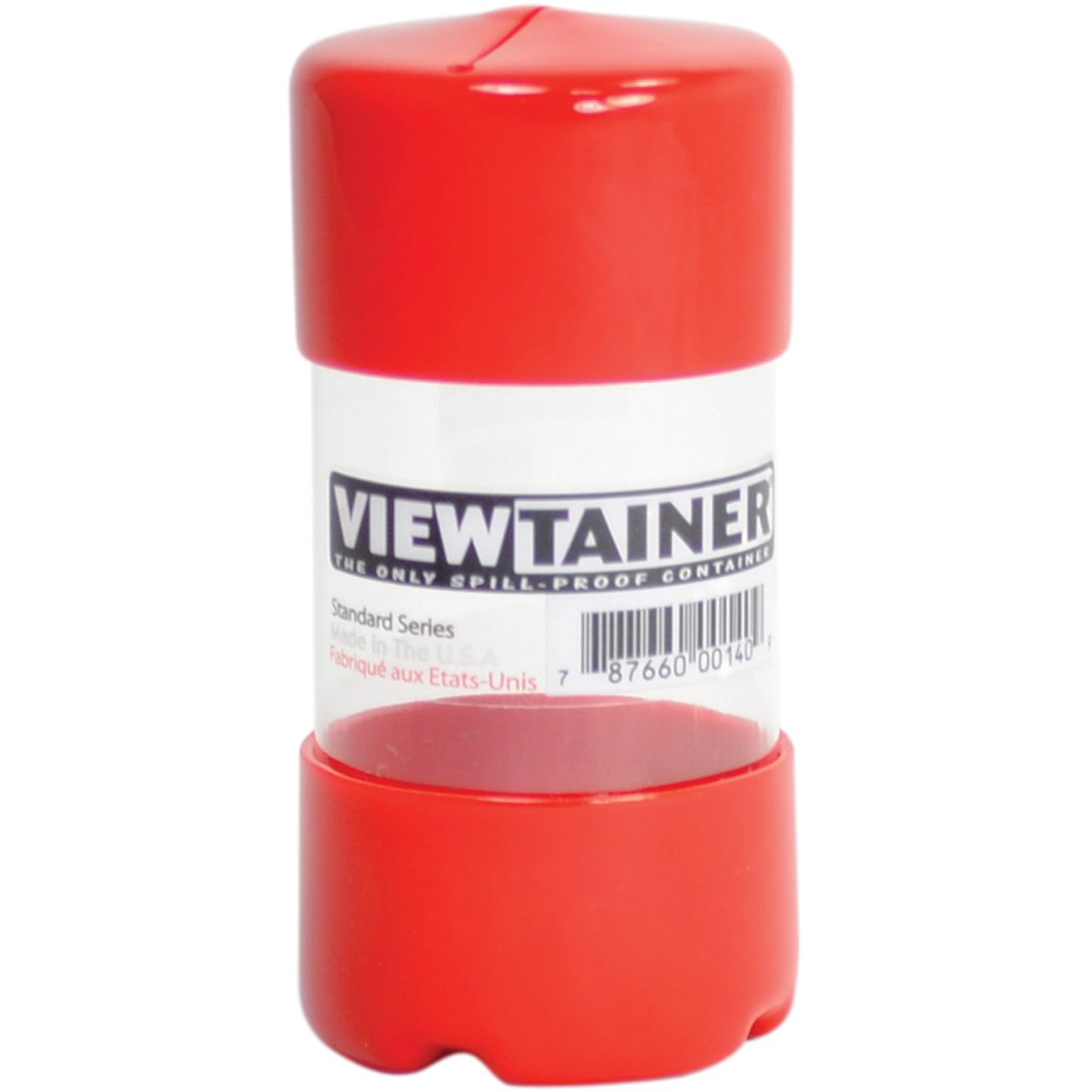 ViewtainerStorage Container, 2-Inch by 4-Inch, Red