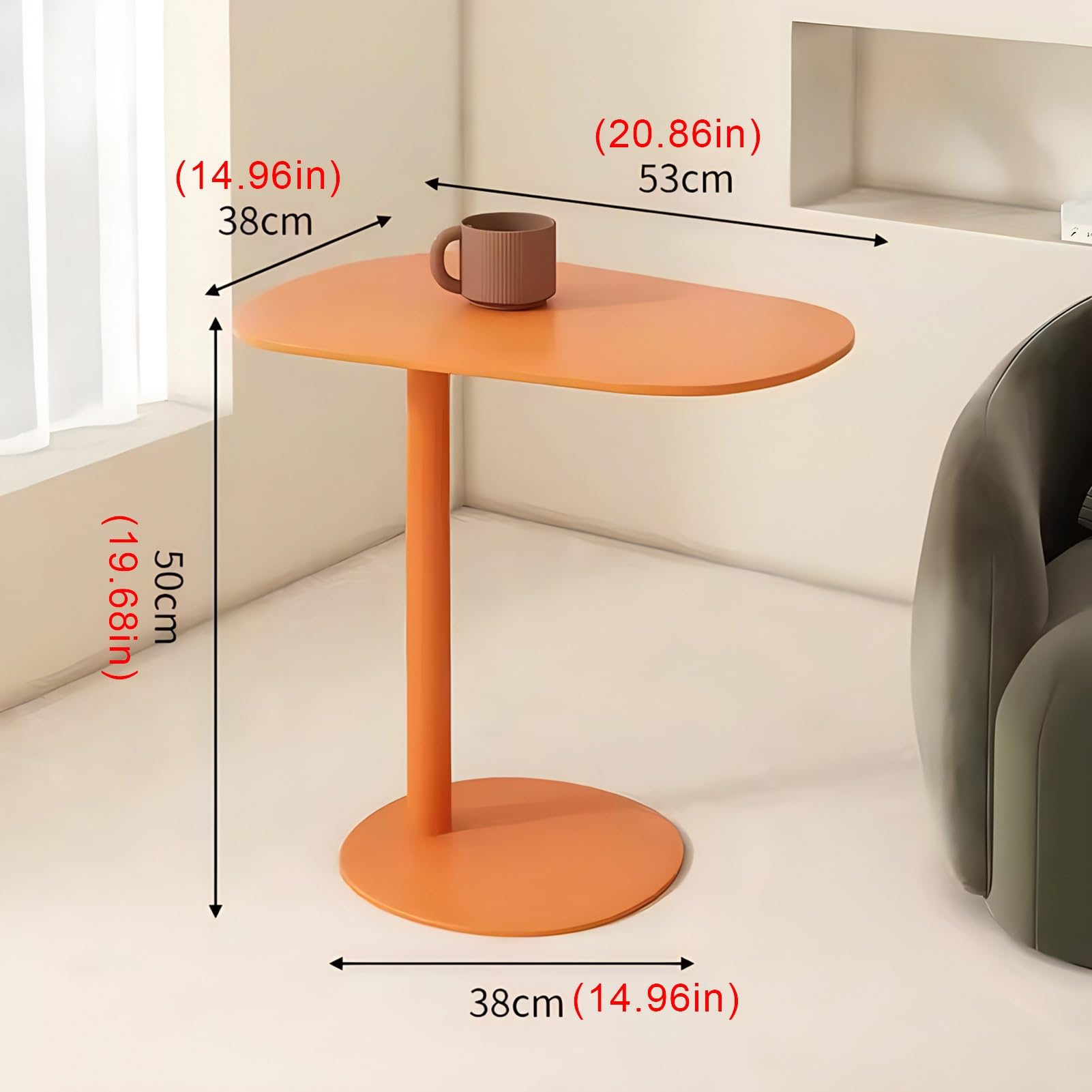 Amazon｜ソファ用のモダンなサイドテーブル、リビングルームの寝室用の