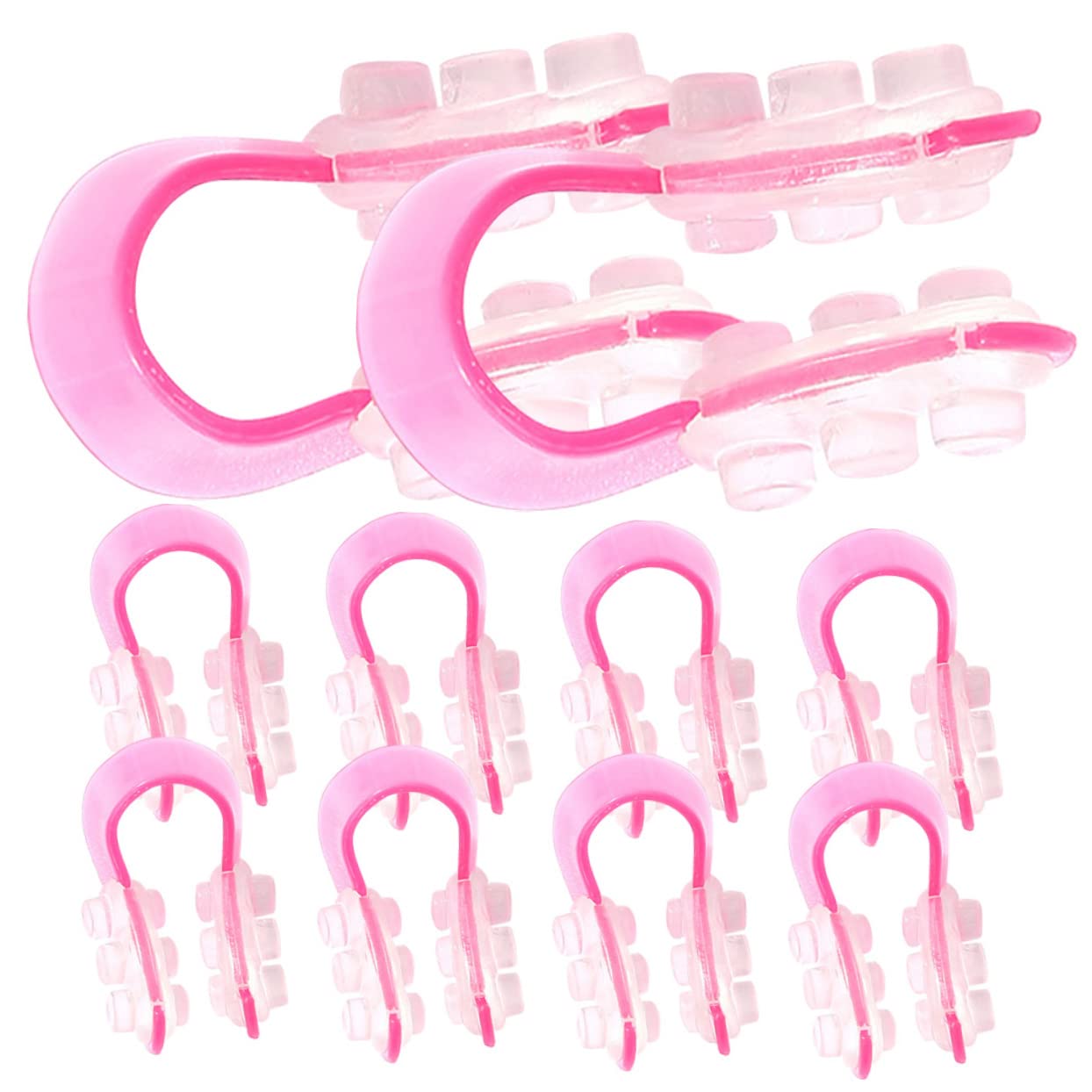 PLAFOPE Shaper Clip for Droopy Nose Nose Lifting Shaper 10pcs Nose Shaper Clips Beauty Tools
