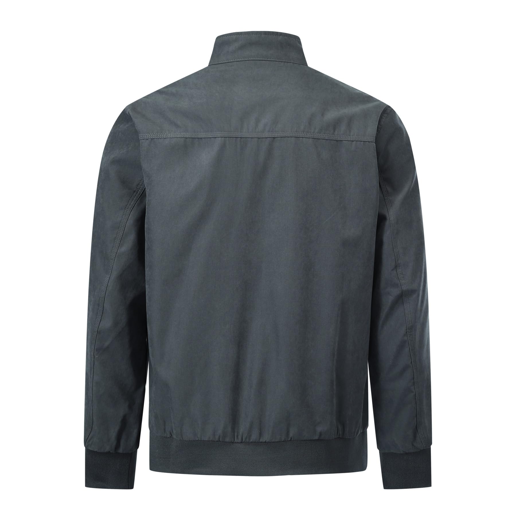 Allthemen Chaqueta Hombre Entretiempo con Cuello Bomber Jacket Casual Cazadora Ligero Transpirable Primavera Otoño