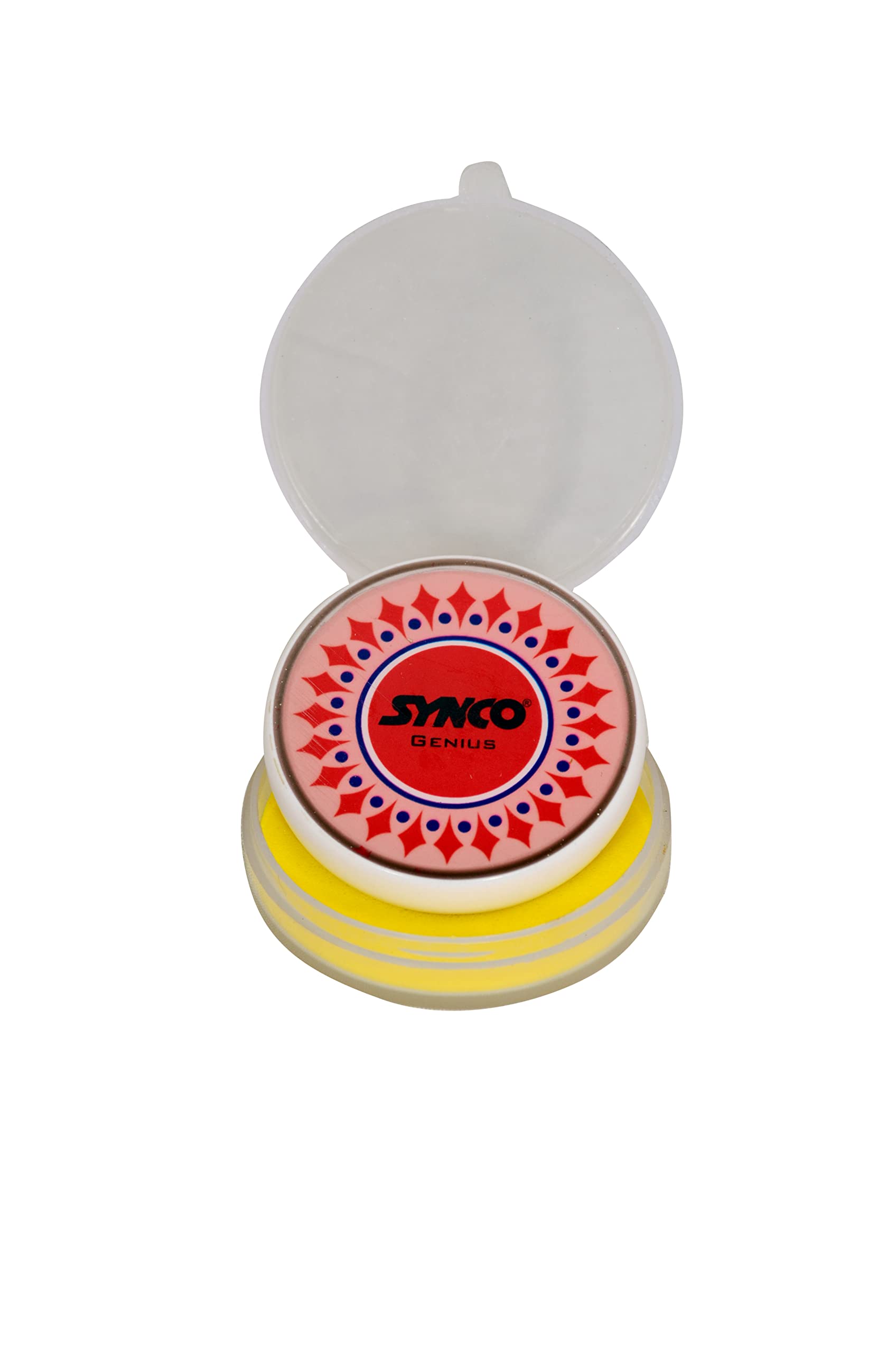 SyncoCarrom Striker Professional 15g with Special case, Assorted Color, 1pcs (Genius)