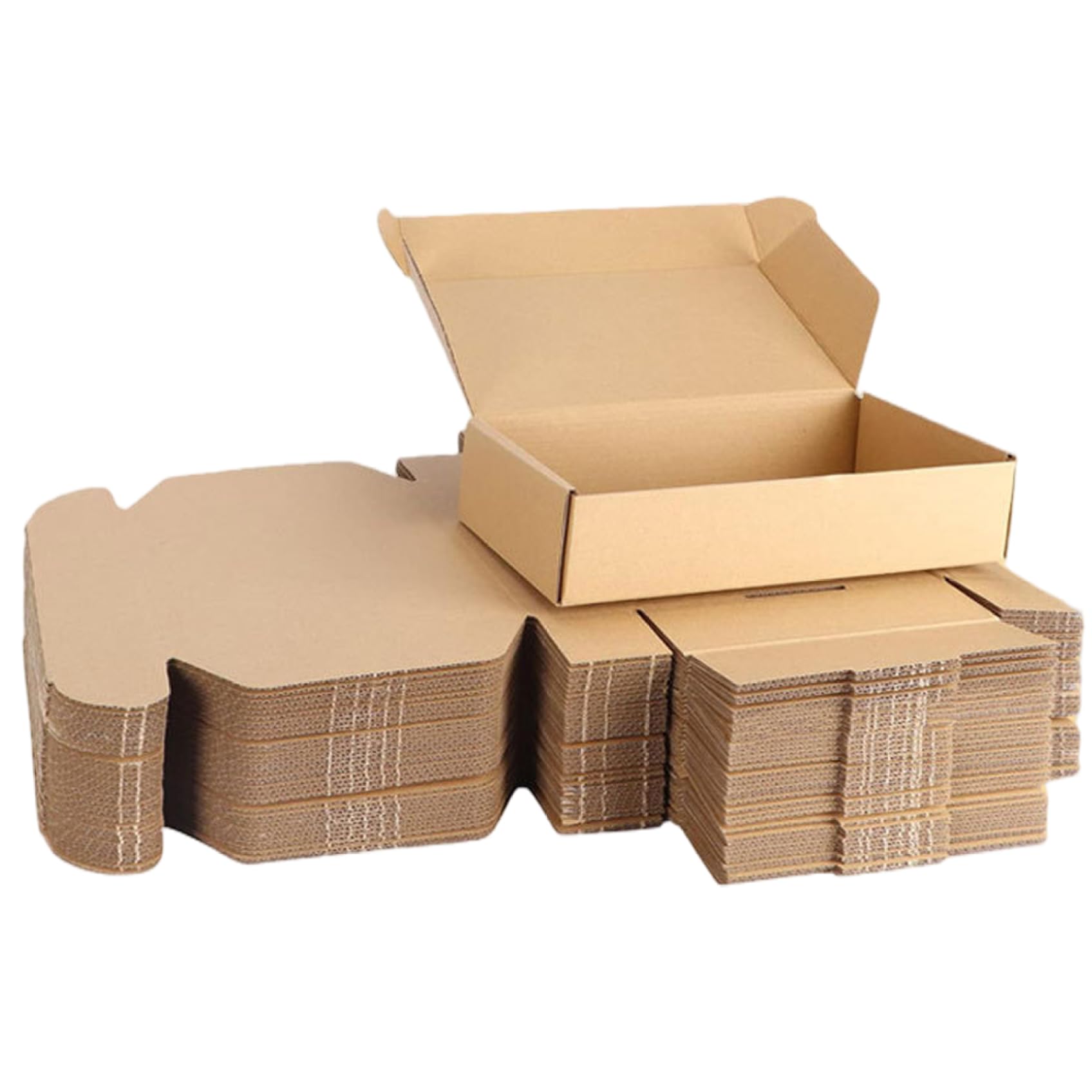 Cajas de envío pequeñas de cartón corrugado 6x4x1.6 pulgadas pack de 20 unidades para automontaje