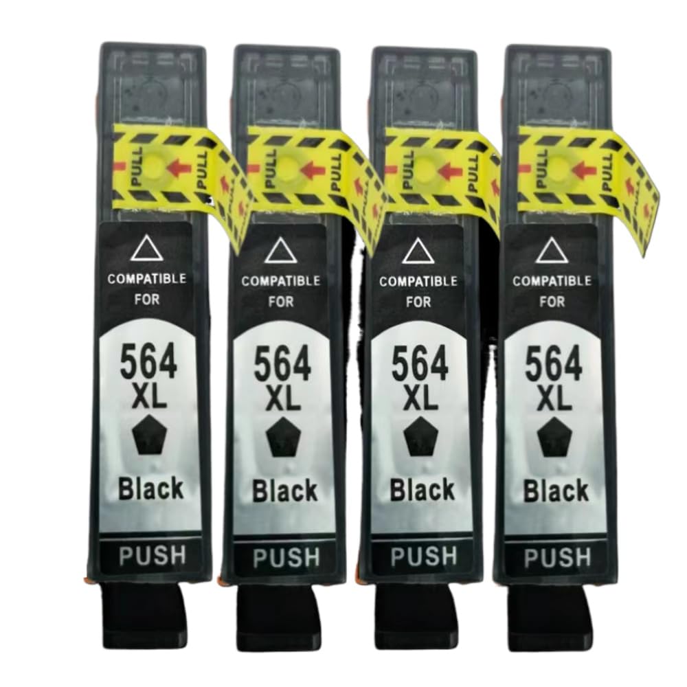 Compatible con Cartucho de Tinta Negra fotográfica 564XL Varias impresoras, Incluidas Photosmart 5510 5512 5515 5520 B8553 B8558 C5300 C5324 C5370 C5373 C5380 C5383 C5388(4BK)