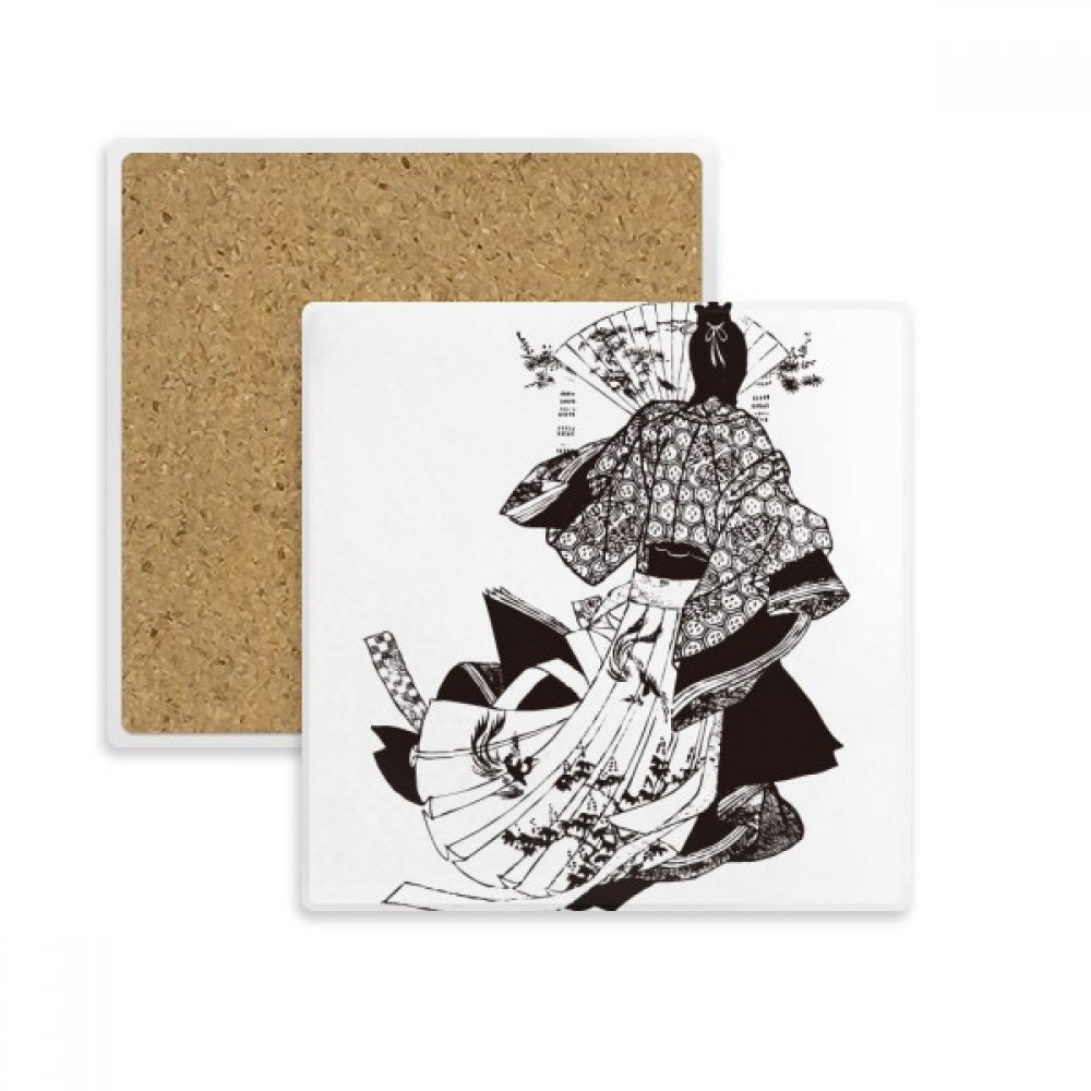 Coaster tasse japon kimono pour protéger vos tables des taches d'eau
